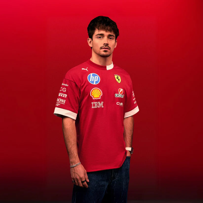 Scuderia Ferrari F1 PUMA 2025 Driver's Oversized T-shirt