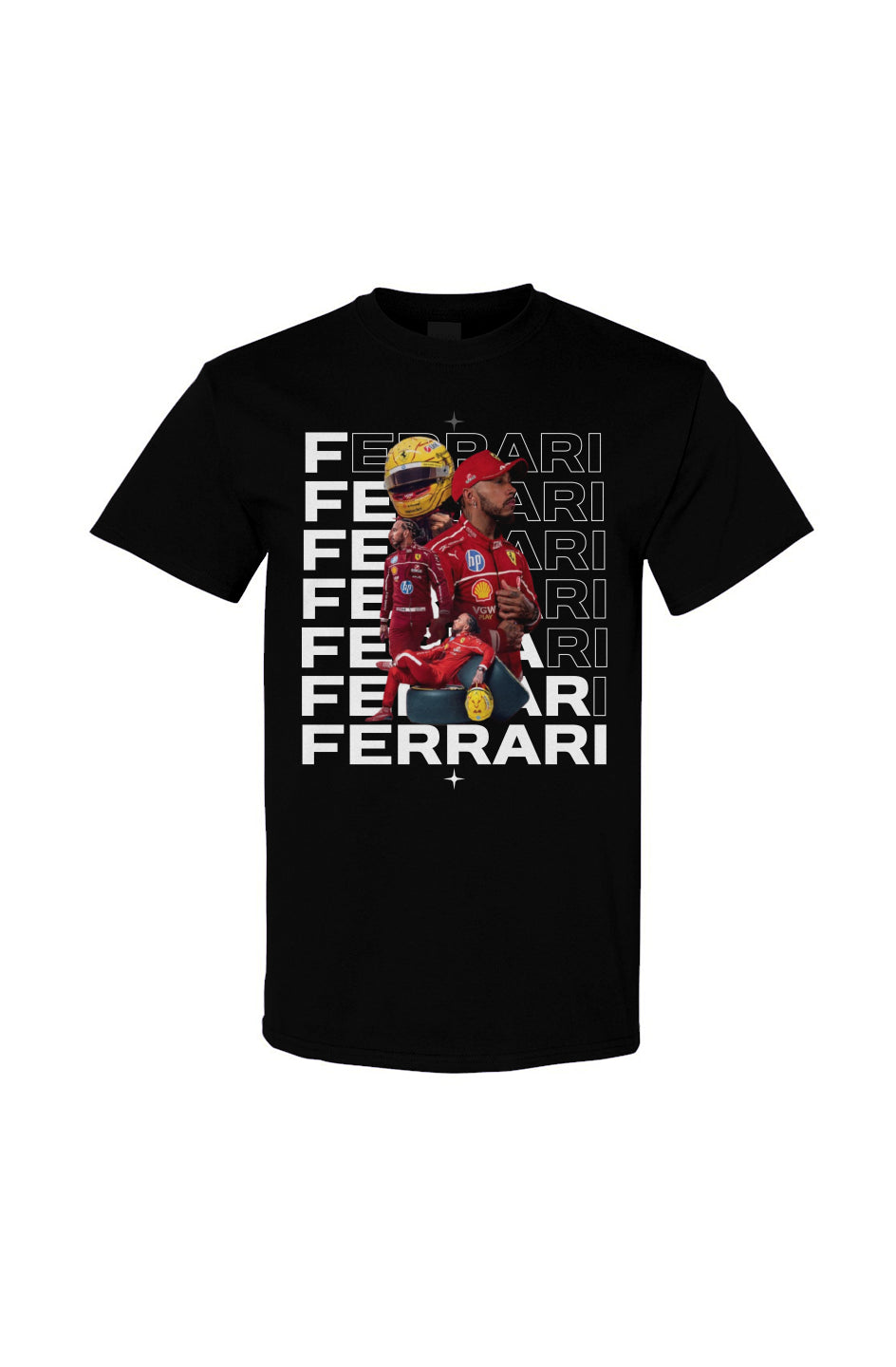 Lewis Hamilton X Ferrari T Shirt (Vol.1)