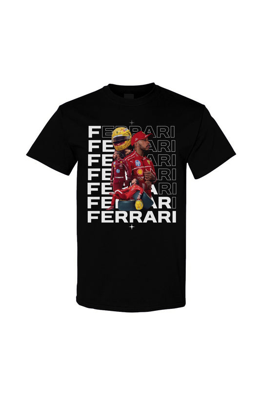 Lewis Hamilton X Ferrari T Shirt (Vol.1)