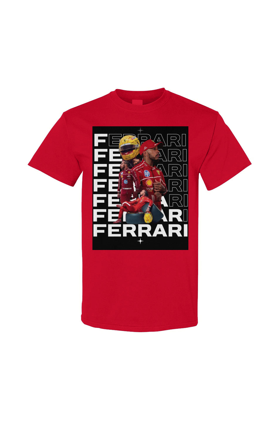 Lewis Hamilton X Ferrari T Shirt (Vol.1)