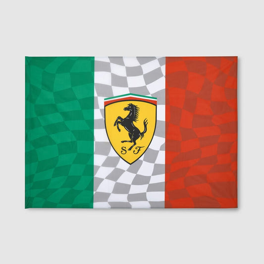 Scuderia Ferrari F1 Italian Flag