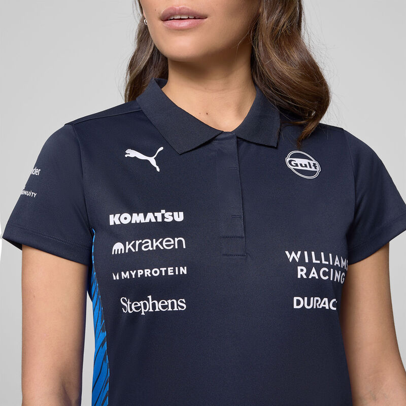 Williams Racing Women's PUMA 2025 Team Polo