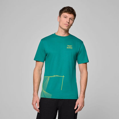 Aston Martin F1 Team Graph Graphic T-shirt