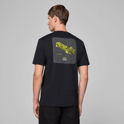 Aston Martin F1 Team Wireframe Graphic T-shirt