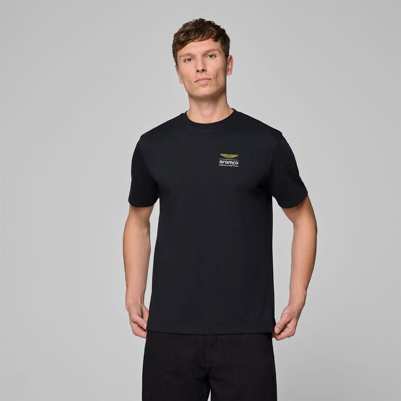 Aston Martin F1 Team Wireframe Graphic T-shirt