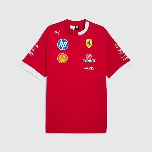 Scuderia Ferrari F1 PUMA 2025 Driver's Oversized T-shirt