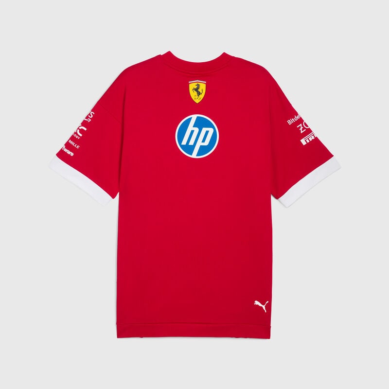 Scuderia Ferrari F1 PUMA 2025 Driver's Oversized T-shirt