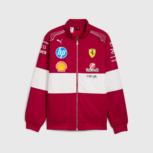 Scuderia Ferrari F1 PUMA 2025 Team Racing Jacket