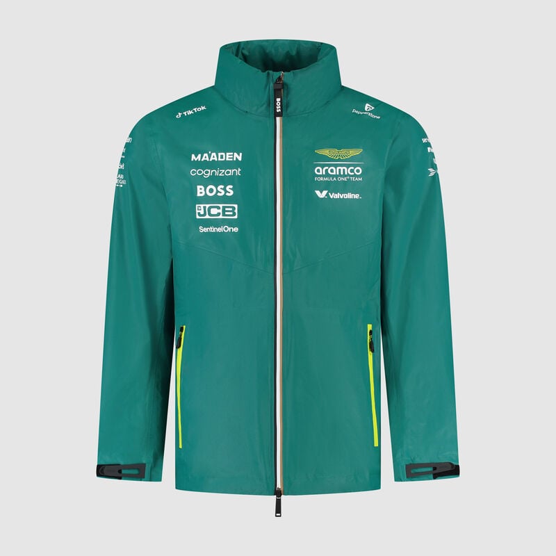 Aston Martin F1 Team 2025 Team Rain Jacket