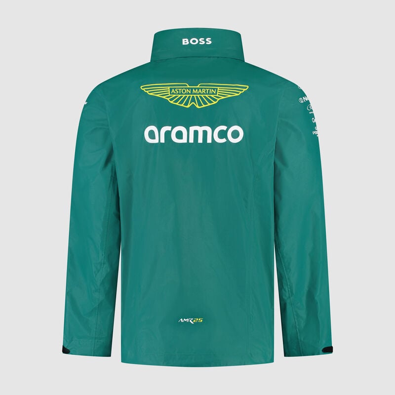 Aston Martin F1 Team 2025 Team Rain Jacket