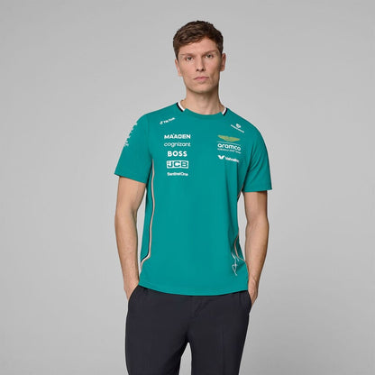 Aston Martin F1 Team 2025 Fernando Alonso Driver T-shirt