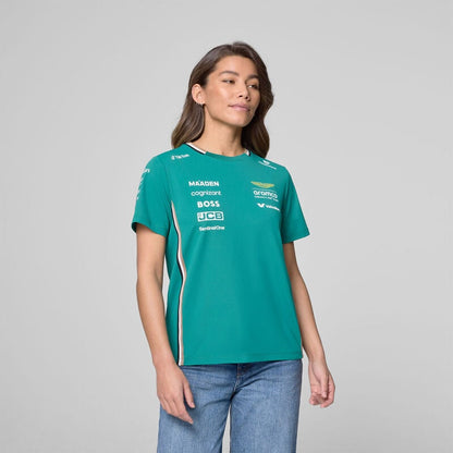 Aston Martin F1 Team Women's 2025 Team T-shirt