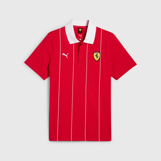 Scuderia Ferrari F1 PUMA LS Race Jacquard Polo