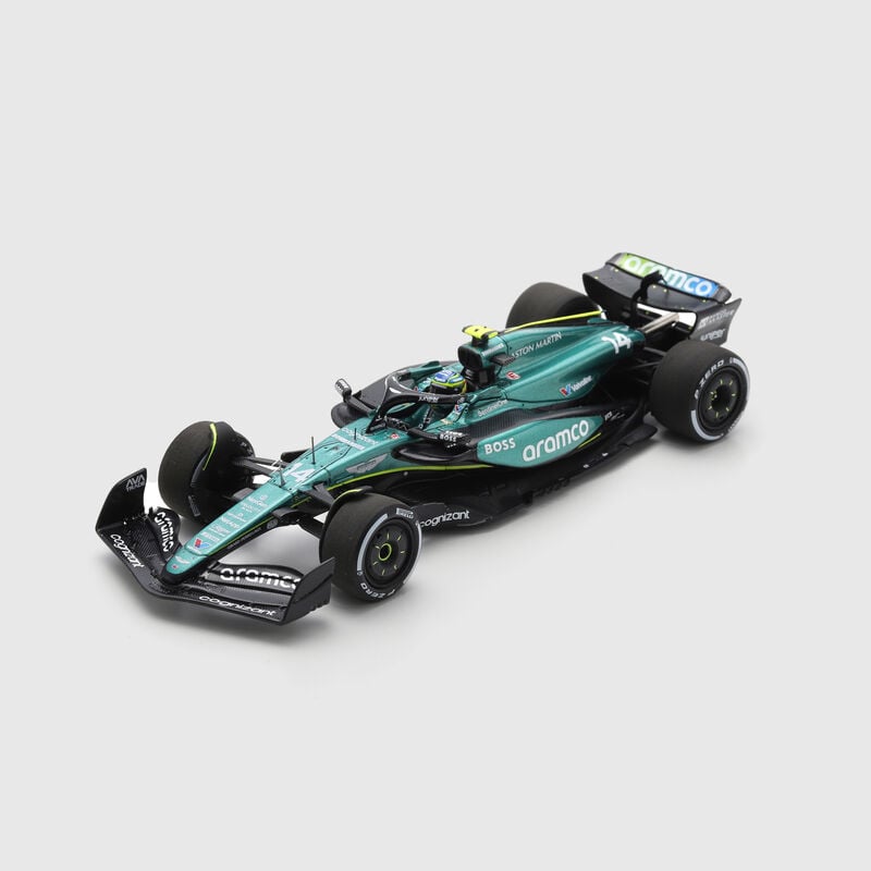 Aston Martin F1 Team 2024 Fernando Alonso AMR24 1:43 Scale Model