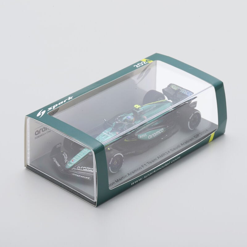 Aston Martin F1 Team 2024 Fernando Alonso AMR24 1:43 Scale Model