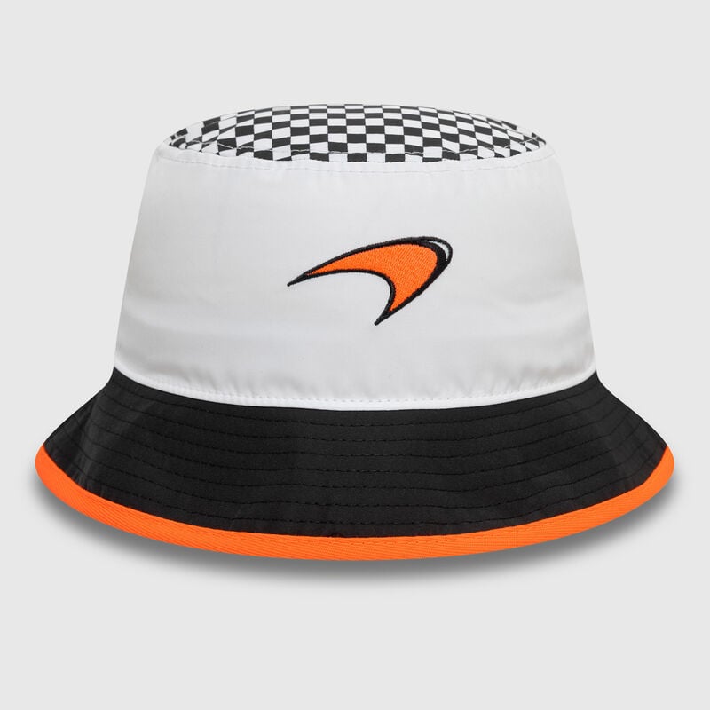 McLaren F1 New Era Checkered Bucket Hat