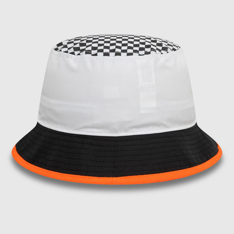 McLaren F1 New Era Checkered Bucket Hat