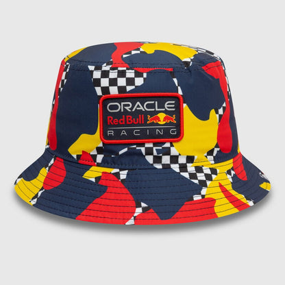 Red Bull Racing New Era Abstract Bucket Hat