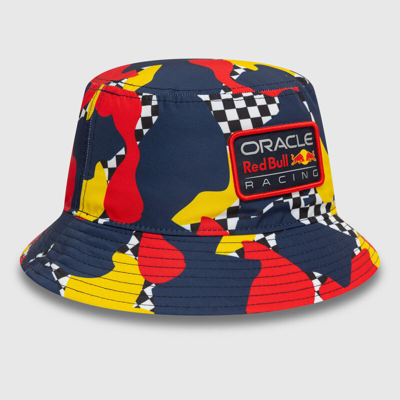 Red Bull Racing New Era Abstract Bucket Hat