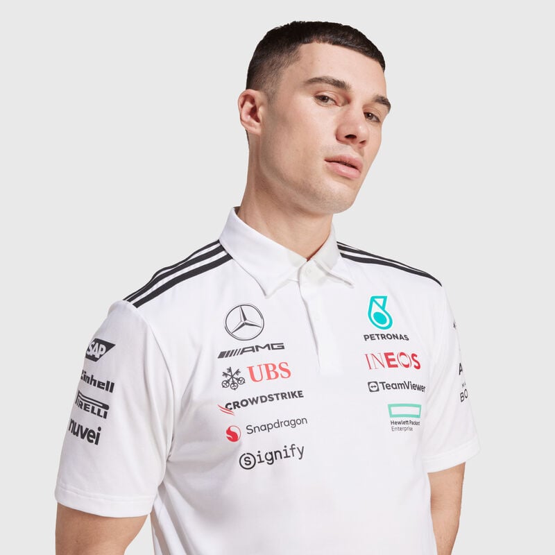 Mercedes-AMG F1 adidas 2025 Team Polo