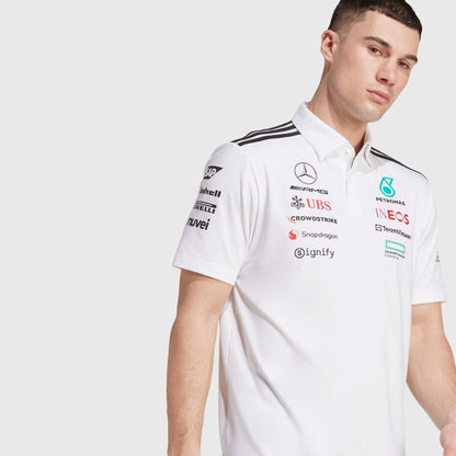 Mercedes-AMG F1 adidas 2025 Team Polo