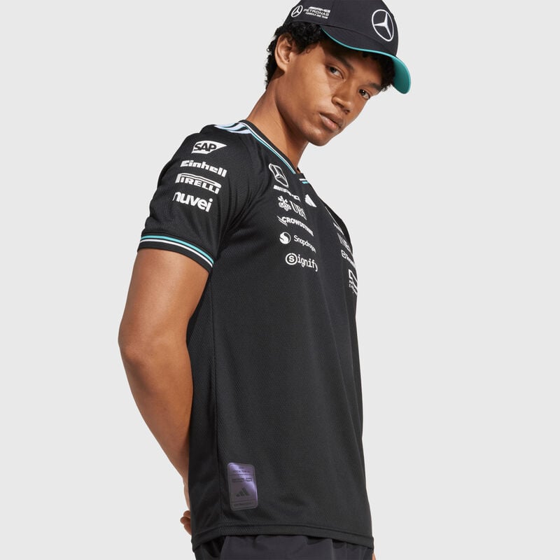 Mercedes-AMG F1 adidas 2025 Authentic Driver T-shirt