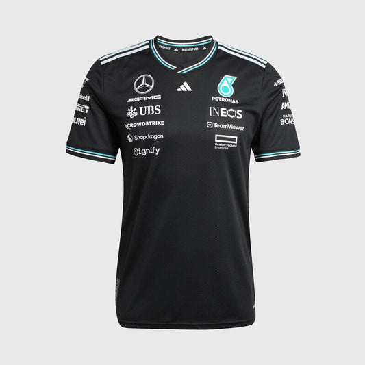 Mercedes-AMG F1 adidas 2025 Authentic Driver T-shirt