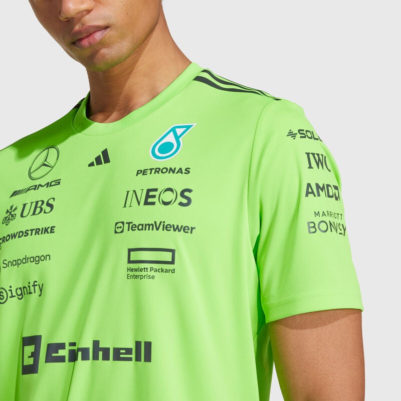 Mercedes-AMG F1 adidas 2025 Team Set-Up T-shirt