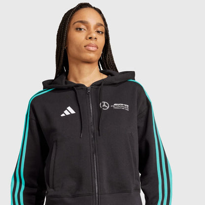 Mercedes-AMG F1 Women's adidas DNA Zip Hoodie