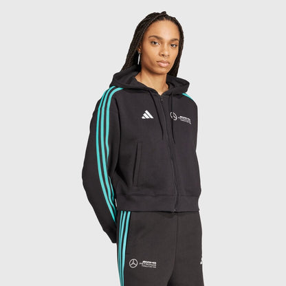 Mercedes-AMG F1 Women's adidas DNA Zip Hoodie