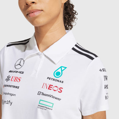 Mercedes-AMG F1 Women's adidas 2025 Team Polo