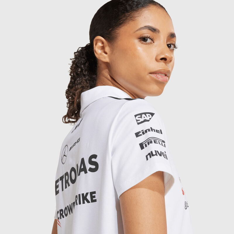 Mercedes-AMG F1 Women's adidas 2025 Team Polo