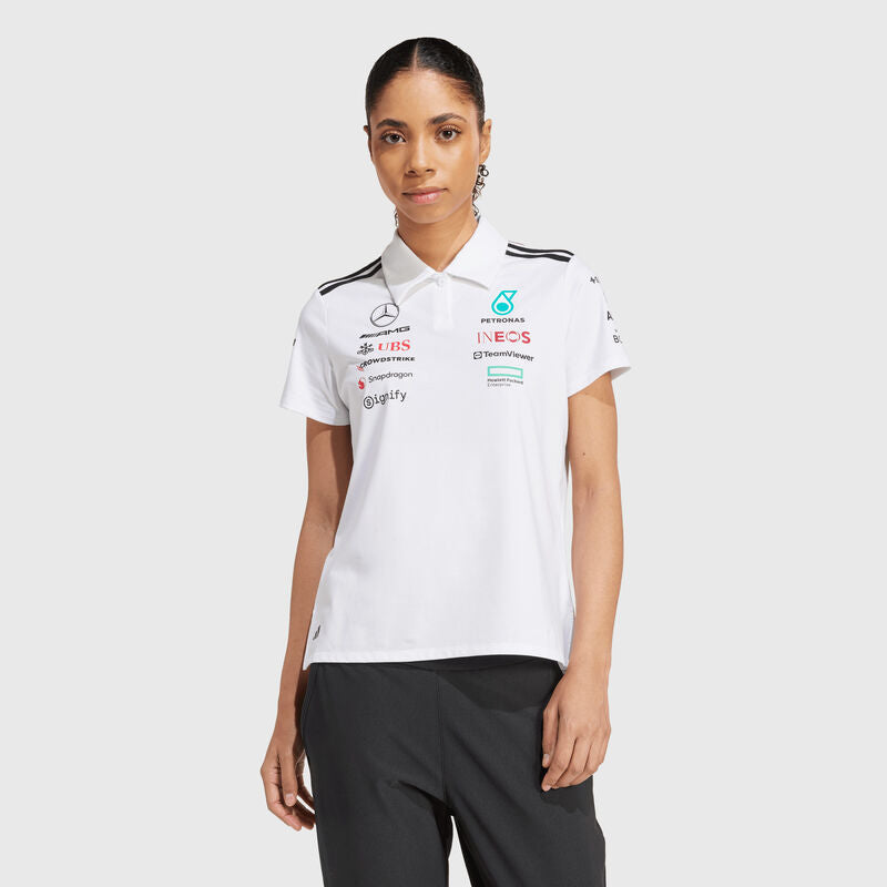 Mercedes-AMG F1 Women's adidas 2025 Team Polo