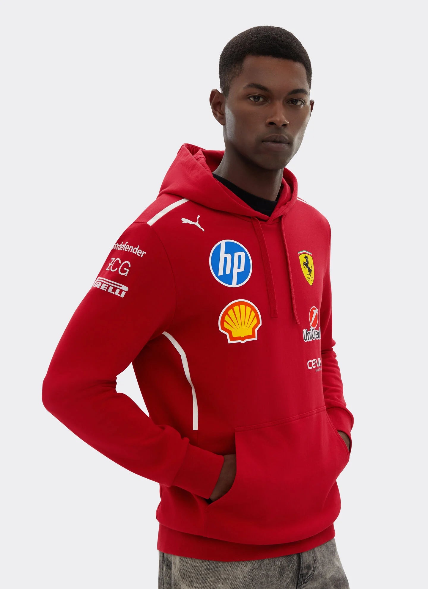 Scuderia Ferrari F1 PUMA 2025 Team Hoodie